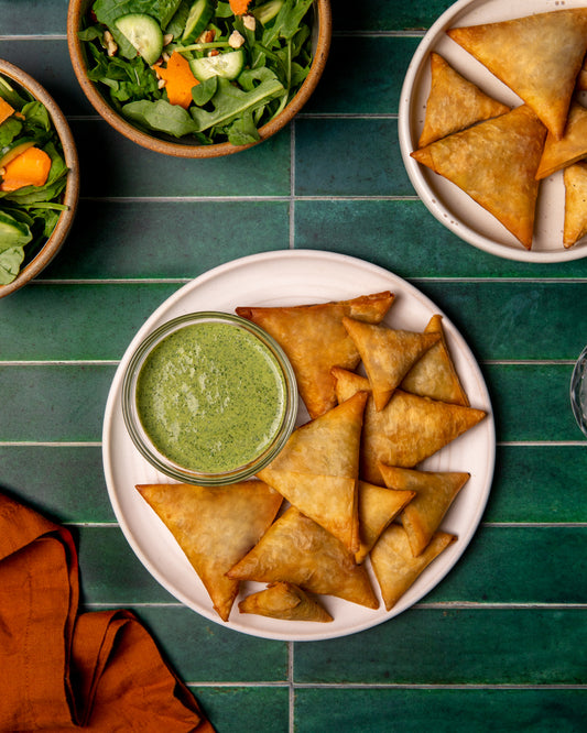 Beef Samoussas - Grass-fed beef and aromatic spices