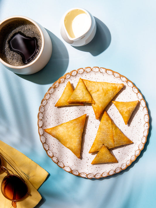 Paneer Samoussas - Creamy, savory, perfectly balanced